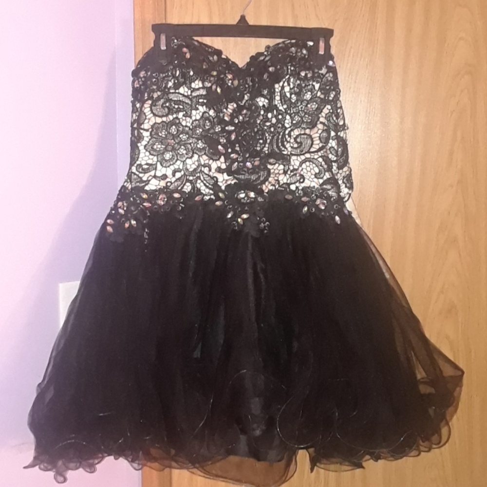 Lets fashion short sequin prom dress